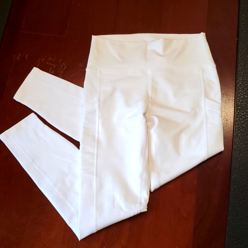 Fabletics White Leggings NWT